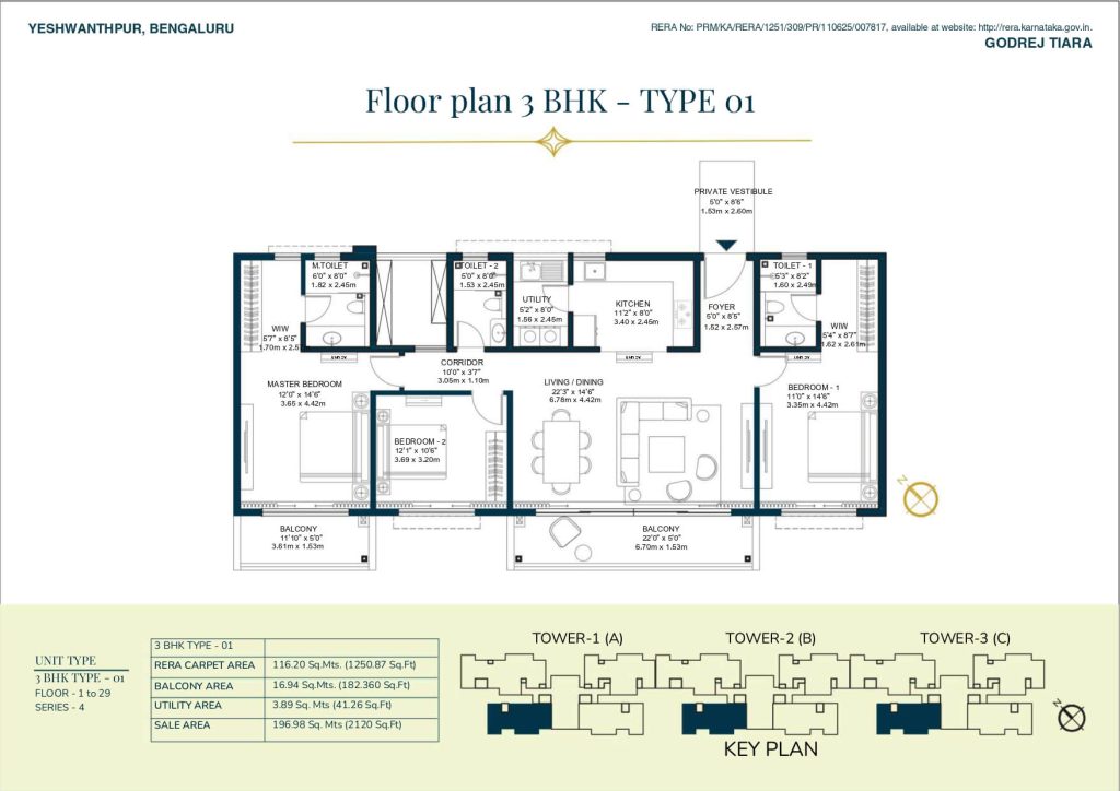 Godrej Tiara Floor Plan1