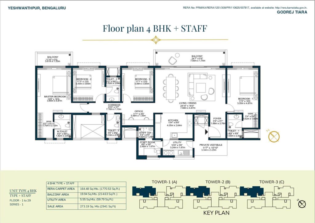 Godrej Tiara Floor Plan4