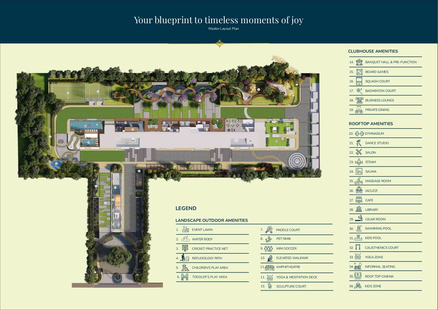 Godrej Tiara Master Plan Godrej Tiara Master Plan